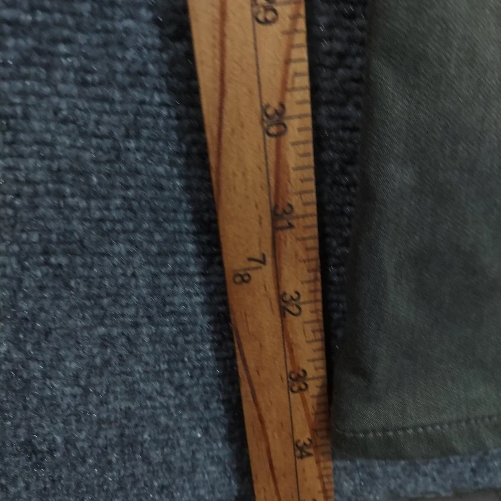 Banana Republic Jeans Mens 38x34 Olive Travel Jean Slim Fit‎ Stretch 5 Pocket